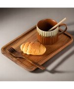 KUBEK CERAMICZNY 250ML Z PODSTAWKĄ DO KAWY HERBATY DUŻY NAPOJU ZE SPODKIEM