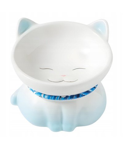 MISKA CERAMICZNA DLA KOTA MISKI ATYPOŚLIZGOWA 350ml NA KARMĘ POKARM