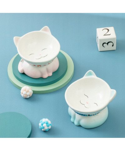 MISKA CERAMICZNA DLA KOTA MISKI ATYPOŚLIZGOWA 350ml NA KARMĘ POKARM