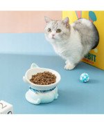 MISKA CERAMICZNA DLA KOTA MISKI ATYPOŚLIZGOWA 350ml NA KARMĘ POKARM