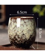 JAPOŃSKI KUBEK CERAMICZNY 250ML DO HERBATY KAWY CHIŃSKI TRADYCYJNY SZKLANKA