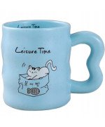 KUBEK CERAMICZNY 350ML KOT DO KAWY HERBATY DUŻY PREZENT DLA NIEJ NIEGO