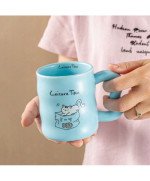 KUBEK CERAMICZNY 350ML KOT DO KAWY HERBATY DUŻY PREZENT DLA NIEJ NIEGO