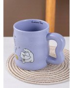 KUBEK CERAMICZNY 350ML KOT DO KAWY HERBATY DUŻY PREZENT DLA NIEGO NIEJ