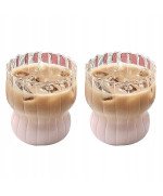 Szklanka kufel do Napojów Kawy Herbaty Drinków LATTE Soku Retro 2szt sztuk