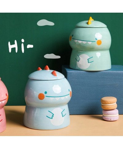 KUBEK CERAMICZNY DUŻY Z ŁYŻECZKĄ POKRYWKĄ SMOK DO KAWY HERBATY DLA DZIECKA