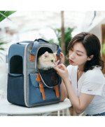 Transporter dla kota psa PLECAK KOJEC wentylacja torba podróżna siatka