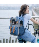 Transporter dla kota psa PLECAK KOJEC wentylacja torba podróżna siatka