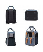 Transporter dla kota psa PLECAK KOJEC wentylacja torba podróżna siatka