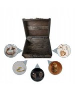 SZKATUŁKA PUDEŁKO Drewniane kuferek na akcesoria, biżuterie RETRO organizer