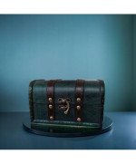 SZKATUŁKA PUDEŁKO Drewniane kuferek na akcesoria, biżuterie RETRO organizer