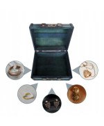 SZKATUŁKA PUDEŁKO Drewniane kuferek na akcesoria, biżuterie RETRO organizer