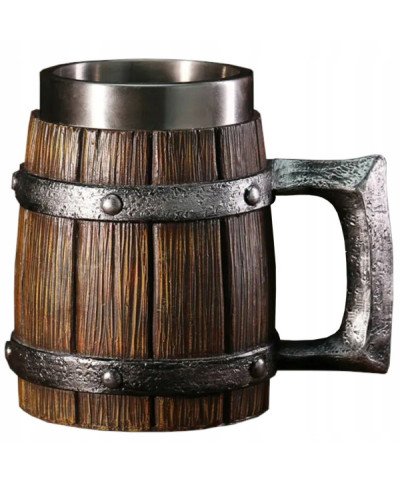 KUFEL DO PIWA 500ml ŚREDNIOWIECZNY WIKING DUŻY TATY 0.5ml KARCZMA NORDYCKI