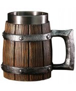 KUFEL DO PIWA 500ml ŚREDNIOWIECZNY WIKING DUŻY TATY 0.5ml KARCZMA NORDYCKI