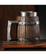 KUFEL DO PIWA 500ml ŚREDNIOWIECZNY WIKING DUŻY TATY 0.5ml KARCZMA NORDYCKI