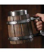 KUFEL DO PIWA 500ml ŚREDNIOWIECZNY WIKING DUŻY TATY 0.5ml KARCZMA NORDYCKI