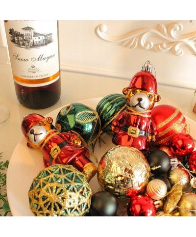 BOMBKI CHOINKOWE DUŻE OZDOBY ŚWIĄTECZNE ZESTAW BOMBEK NIETŁUKĄCE NA CHOINKĘ