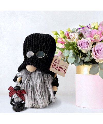 SKRZAT ŚWIĄTECZNY GNOM KRASNAL ELF DUŻY CZARNY PREZENT NA ŚWIĘTA DEKORACJA