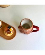 DUŻY KUBEK ŚWIĄTECZNY 350ML CERAMICZNY CIASTEK CHOINKA NA PREZENT ŚWIĘTA