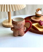 DUŻY KUBEK ŚWIĄTECZNY 350ML CERAMICZNY CIASTEK CHOINKA NA PREZENT ŚWIĘTA