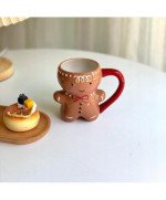 DUŻY KUBEK ŚWIĄTECZNY 350ML CERAMICZNY CIASTEK CHOINKA NA PREZENT ŚWIĘTA