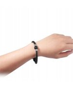 BRANSOLETKA SKÓRZANA KABEL PRZEWÓD USB C/B/IPhone