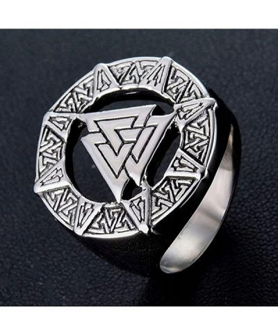 SYGNET SERCE HRUNGNIRA PIERŚCIONEK MĘSKI VALKNUT