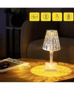 Kryształowa Lampka Lampa Róża LED wielokolorowa PILOT RGB Tiktok