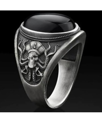 SREBRNY SYGNET OBRĄCZKA PIERŚCIONEK MĘSKI GOTYCKI