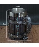 KUFEL KUBEK WIKING NORDYCKI KUFEL VIKINGS 550 0.5L